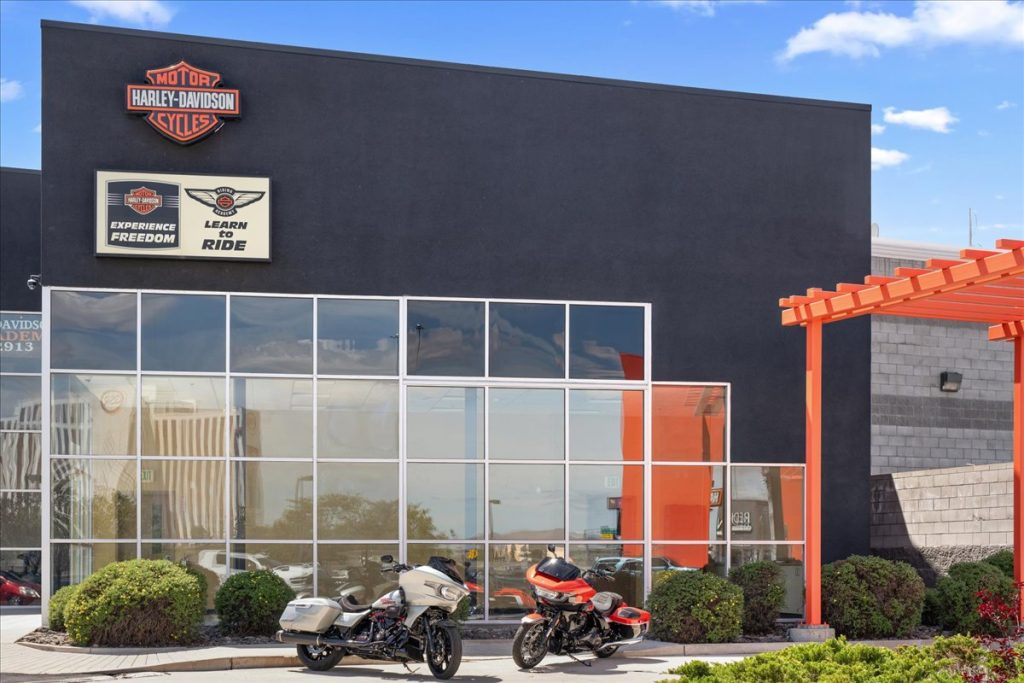 Harley-Davidson dealership exterior, Reno Nevada - Moody Weiske Contractors